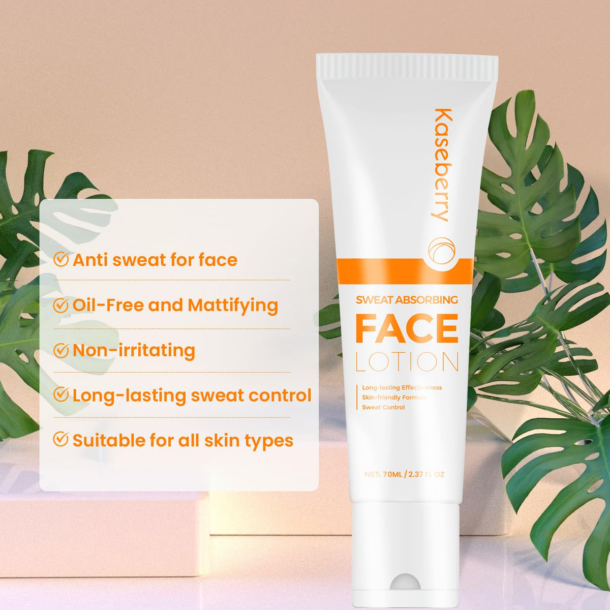Face Blocker Face Antiperspirant, Face Sweat Blocker, Forehead and Scalp and Oily F ...
